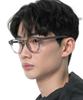 Eseubika Sbka Ted2-C02 Blue Light Blocking Horn-Rimmed Glasses