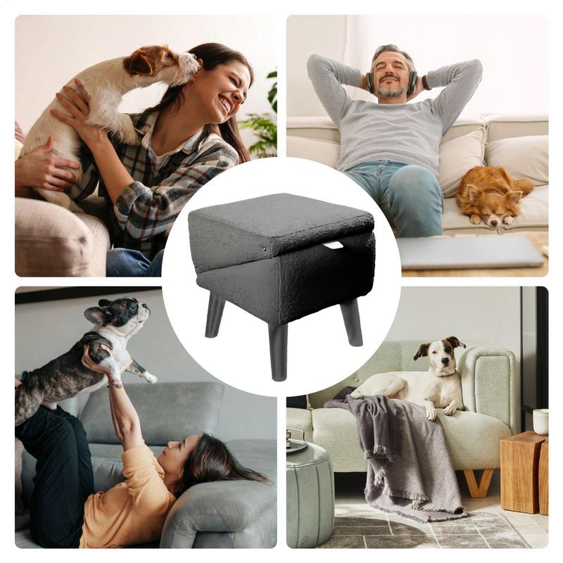 Split Dog Stairs Multifunctional Non-slip Pet Stair Stool Ramp Duals-Purpose Wooden Footstool for Small Dogs Cats Pet Supplies