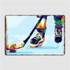 Ice Hockey Metal Sign Kitchen Wall Decor Club Designing Tin Sign Poster