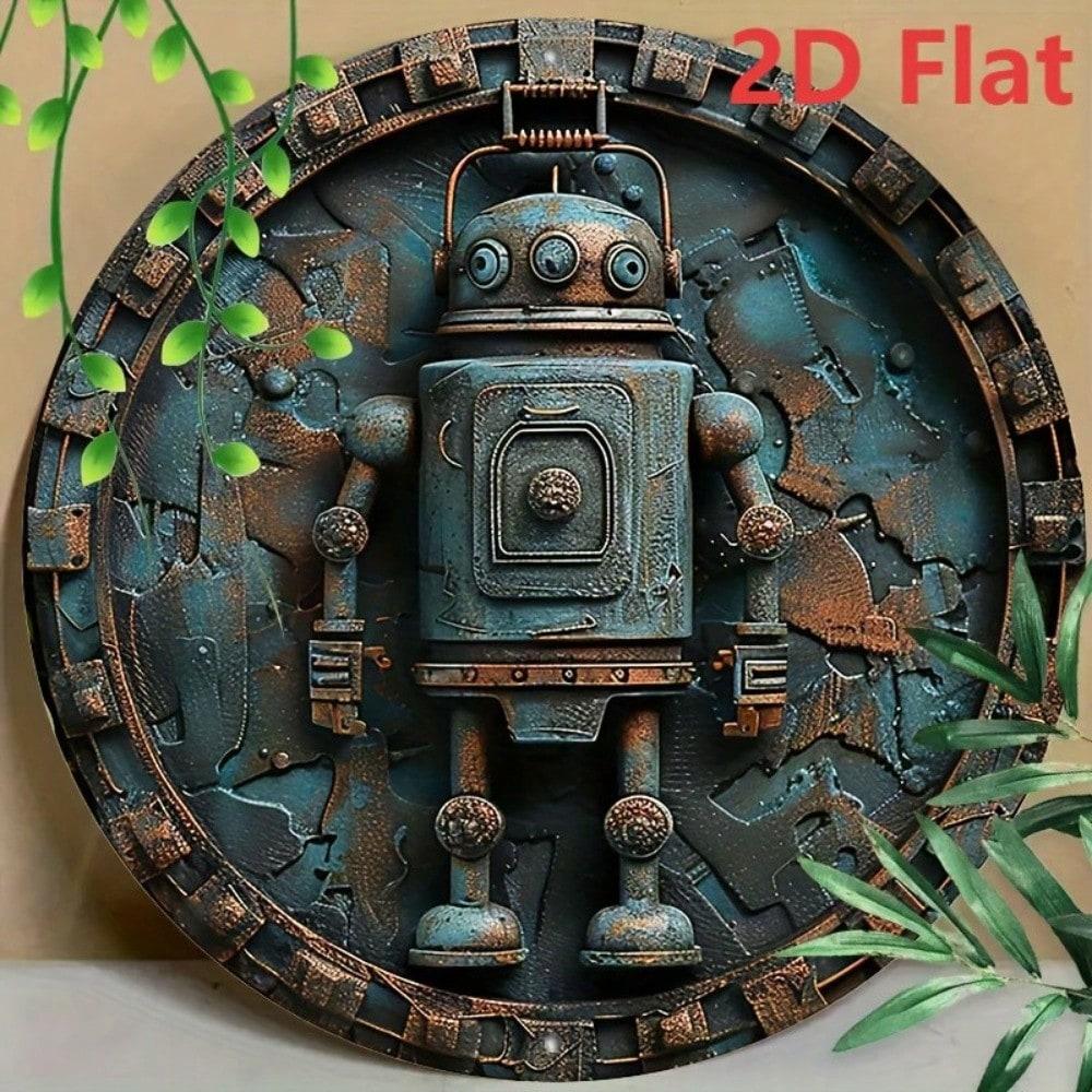 Tin Sign 2D Metal Wall Art Decorative Hanging Accessory Home Decor