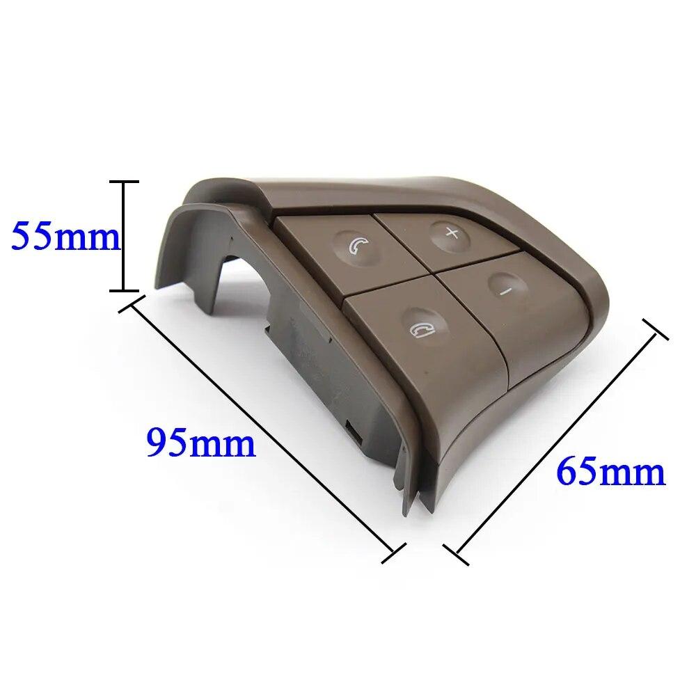 W164 W245 W251 Svart rattbryter Kontrollknapper Bil multifunksjonsnøkler Montering For Mercedes Benz GL ML RB Class