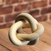 3 Link Chain Decor Coffee Table Minimalist Boho Geometric Decorative Knot for Bedroom