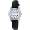 No Q Q [citizen Q Q] Watch Analog Solar Waterproof Leather Strap H009 304 Women S White