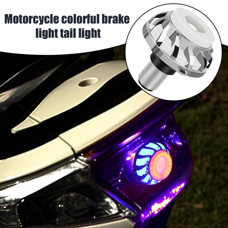 Motorcycle Lights Bike Brake Light Multi-functions Modification Colorful Lighting For Street Bike Scooter Motocross Accessories