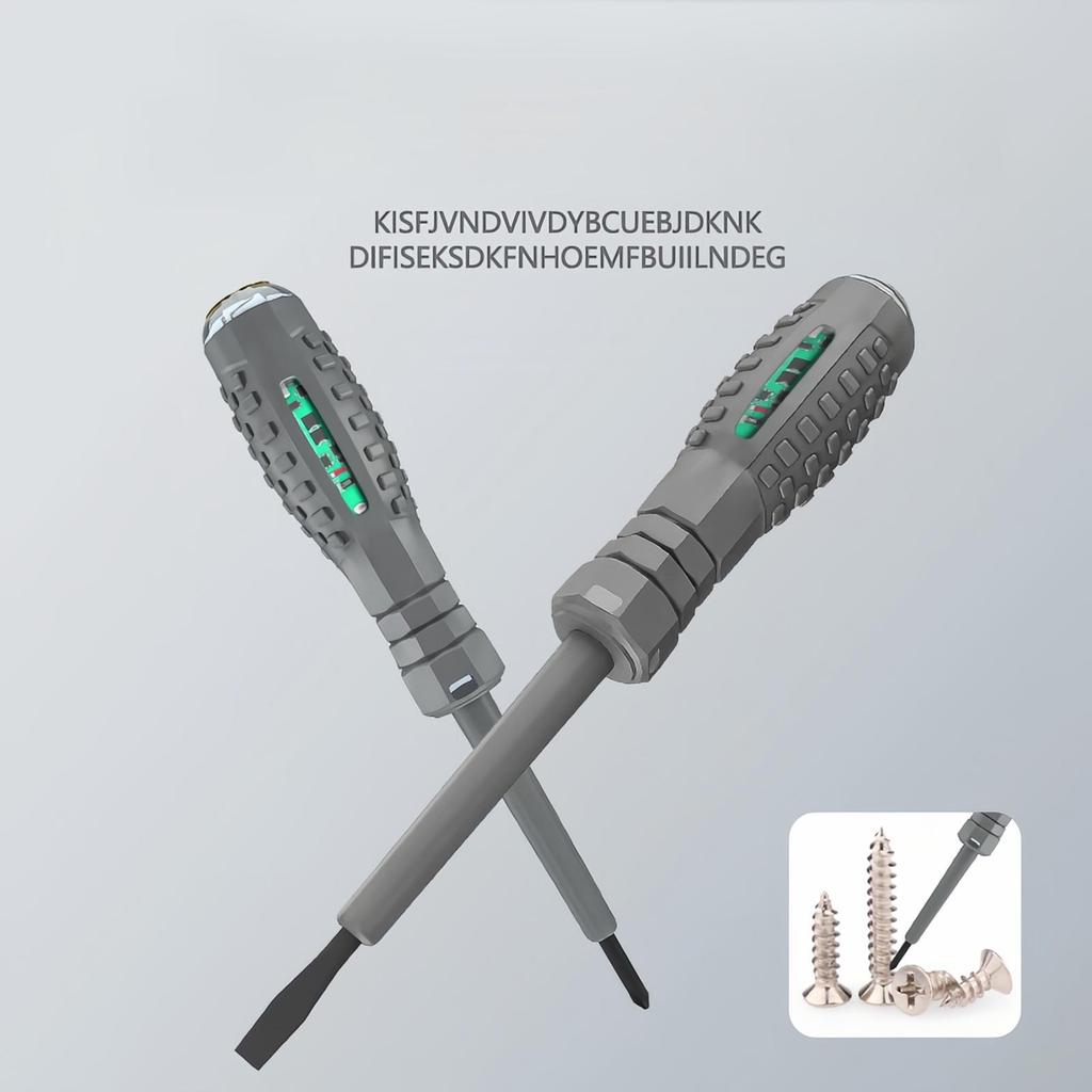 Farbiger Elektriker-Prüfstift mit hoher Helligkeit, induktiver Typ, Hochpräzisions-Spannungsprüfer zum Aufspüren von Kabelbrüchen, Heimwerkerwerkzeuge