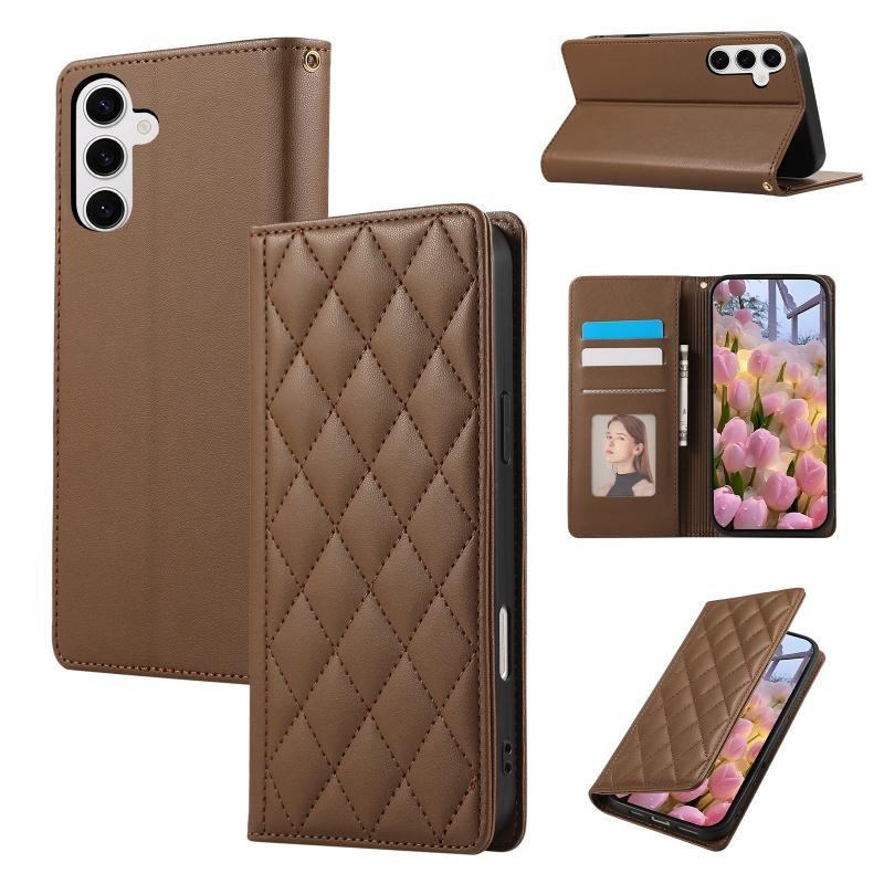 Magnetische Leder Geldbörse Handyhülle für Samsung Galaxy A17 A56 A36 A26 A16 A55 A35 A25 A15 A54 A34 A14 A53 A33 A13 Wallet Cover