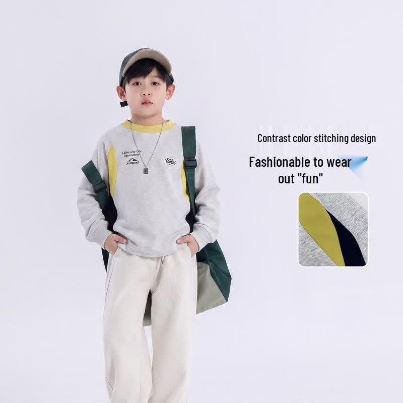 Boys' Cotton Long Sleeve T-Shirt