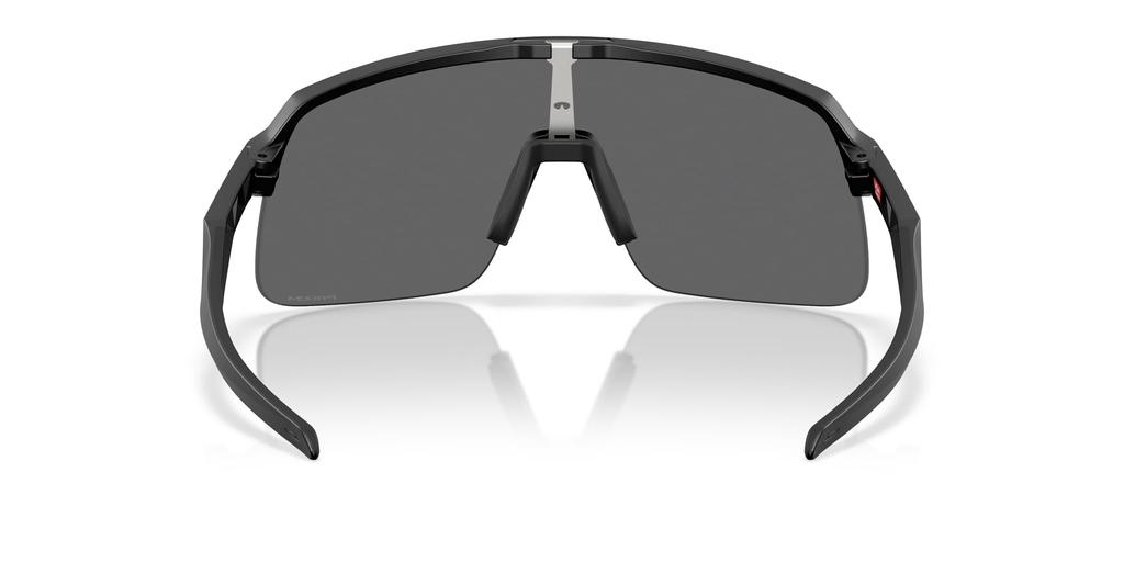 Oakley Sunglasses Matte Black Frame Prizm Black 134mm 0OO9496, (Front), Lens,