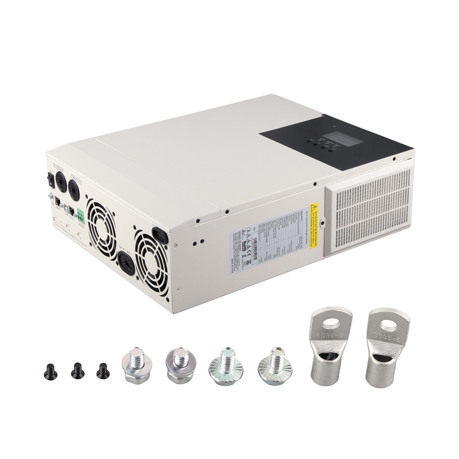 

Солнечный инвертор 3,5 кВт выход постоянного тока 48 В вход MPPT 80A максимальный преобразователь мощности PV