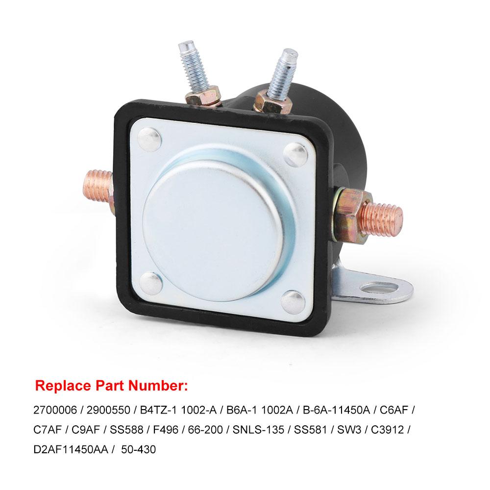 4-Pin 12V Starter Solenoid Relay SW3 B6AZ-11450-A For Ford For Jeep For Lincoln For Mercury