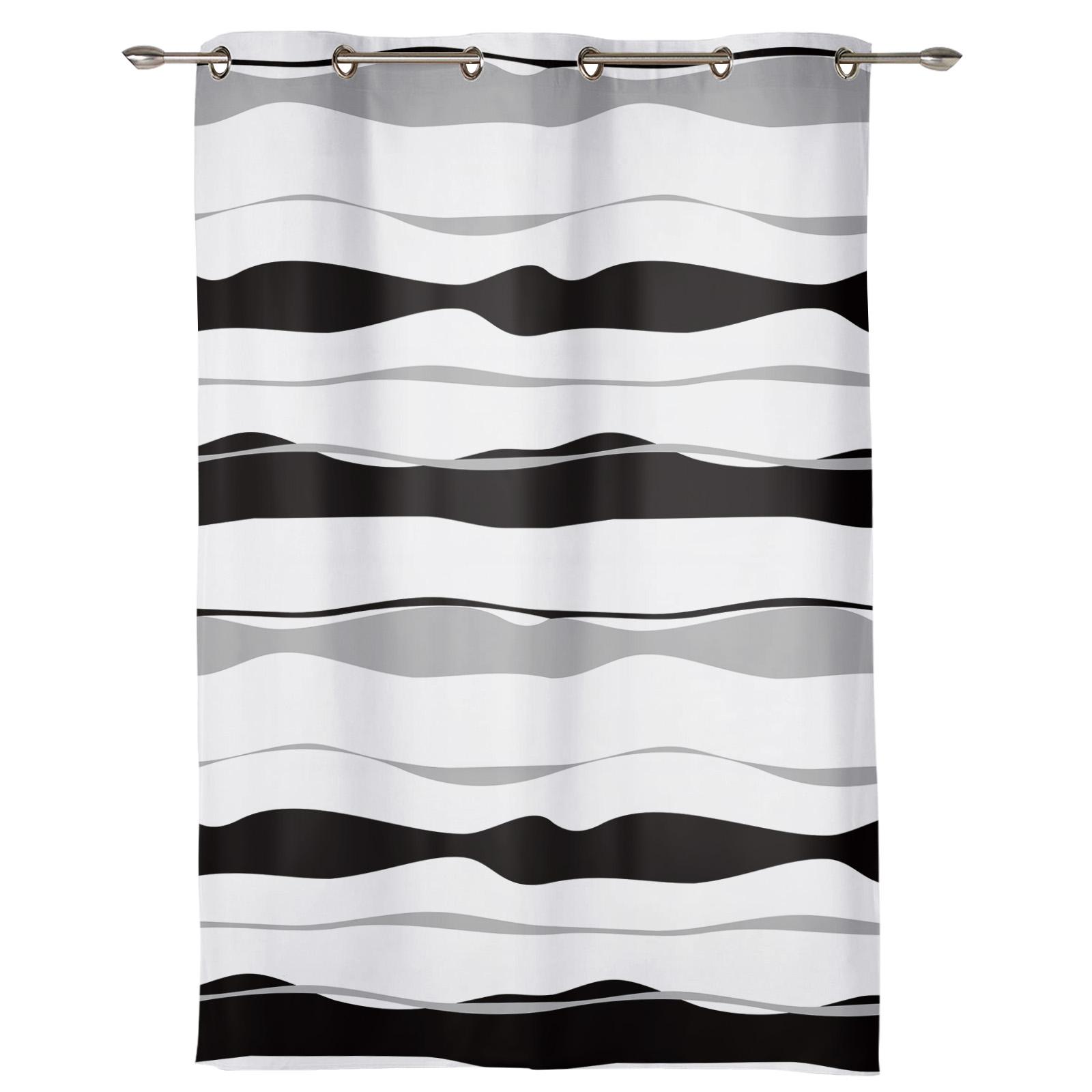 

Геометрический синий винтажный марокканский узор, украшение для дома, шторы, товары для дома, оконная занавеска, занавеска для гостиной, спальни 135W x 60H(cm)