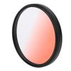 Junestar 67mm Camera Lens Filter Graduated Color Filter for CanonNikonOlympusFujiGraduated Red