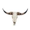 Animal Head Wall Art: Faux Cow Sculpture for Living Room