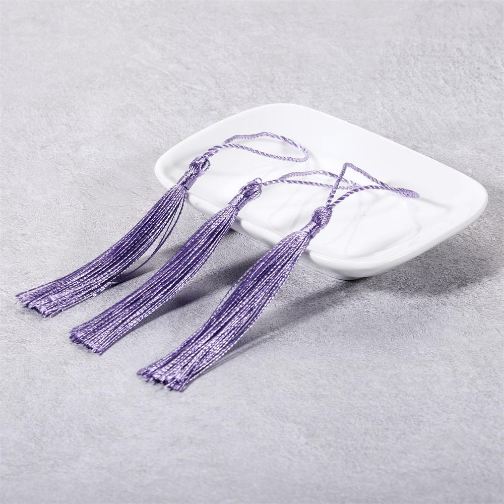 10Pcs/Pack Fringe Trim Sewing Curtains Hanging Rope Silk Tassels Jewelry Accessories DIY Wedding Decor Supplies Wholesale