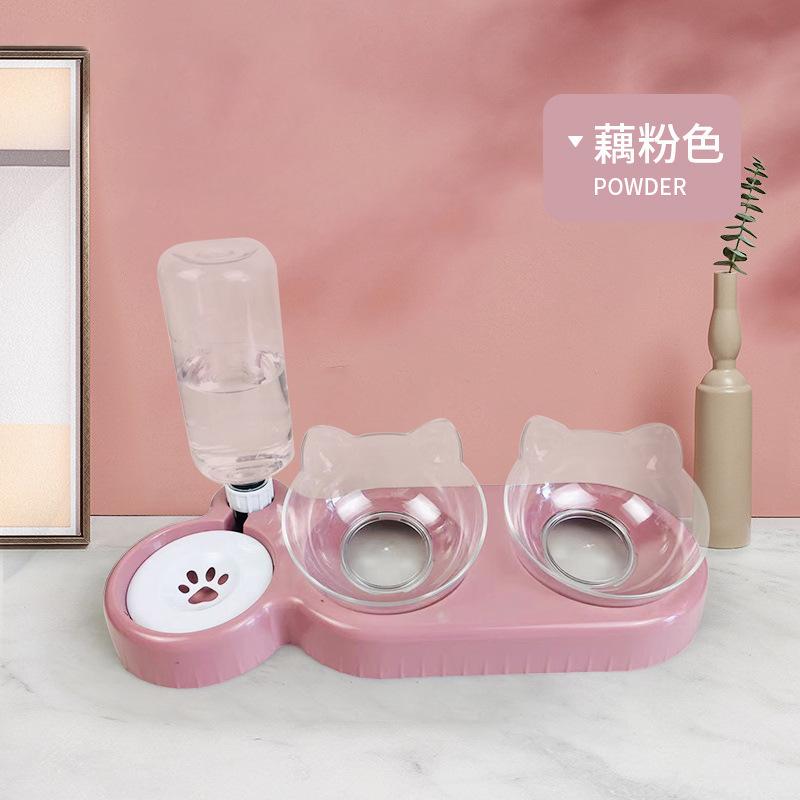 Snail Bowl Cat Bowl Automatic Pet Feeder Drinking Fountain Cat Dog Bowl Cat Bowl Supplies Water Bowl