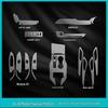 Compatible with 26 Buick Envision PLUS models: Interior Protection Central Control Sticker & Navigation Screen Tempered Film.