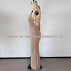 New Style Halter Neck Knitted Beach Dress - Sexy Long Beaded Wrap Skirt for Women