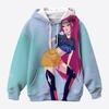 Y2K KPop Demon Hunters Hoodies Teenage Girls Boys Rumi KPop Demon Hunters Hoody Autumn Casual Long Sleeve Children's Clothing