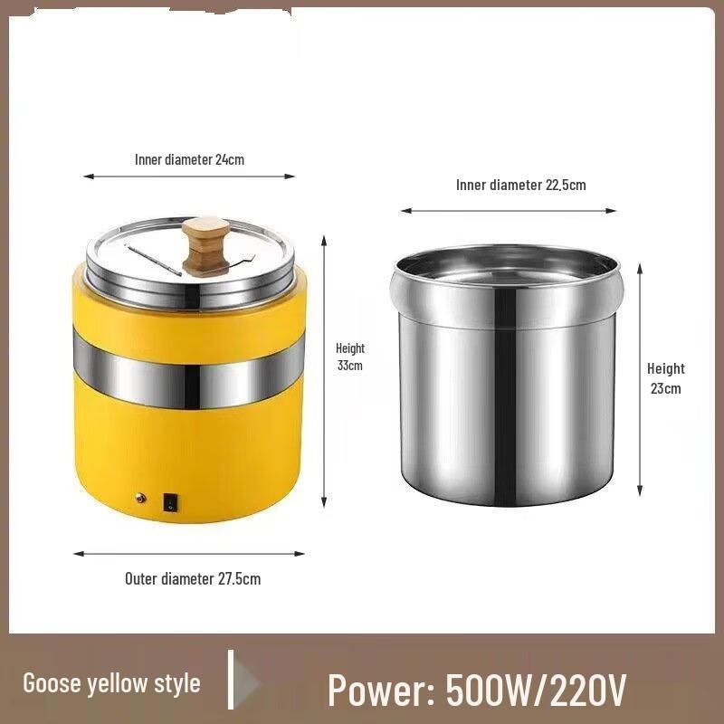 ZISIZ Электрический подогреватель еды и диспенсер для супа с изоляцией
