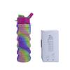 Silicone Active Bottle Creative Foldable Lightweight To Carry Mountaineering Water Cup Outdoor Activity Bicycle Retractable Bottle