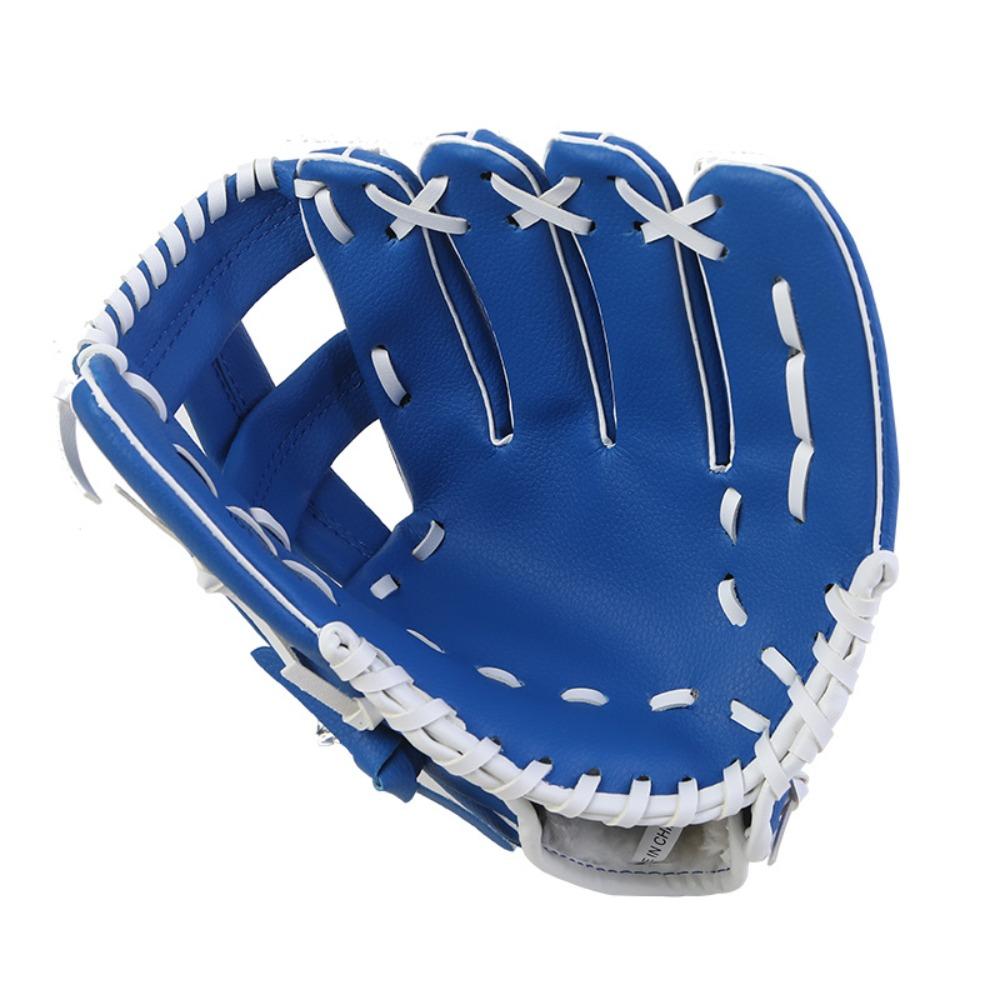 

Comfortable Softball Gloves 10.5/11.5/12.5in Training Equipment Baseball Glove Infield Baseball S синий