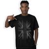 Faded Union Flag T-Shirt Union Jack Great Britain Cool Grey 3