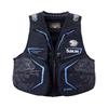 Sunline Ayu Fishing Size 47 S-DRY Vest, Men's, Black,