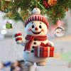 1 par julenisseanheng Akryl Fargerik hengende julepynt Klassisk julenisse Festlig juledekor Gaver til venner Familie