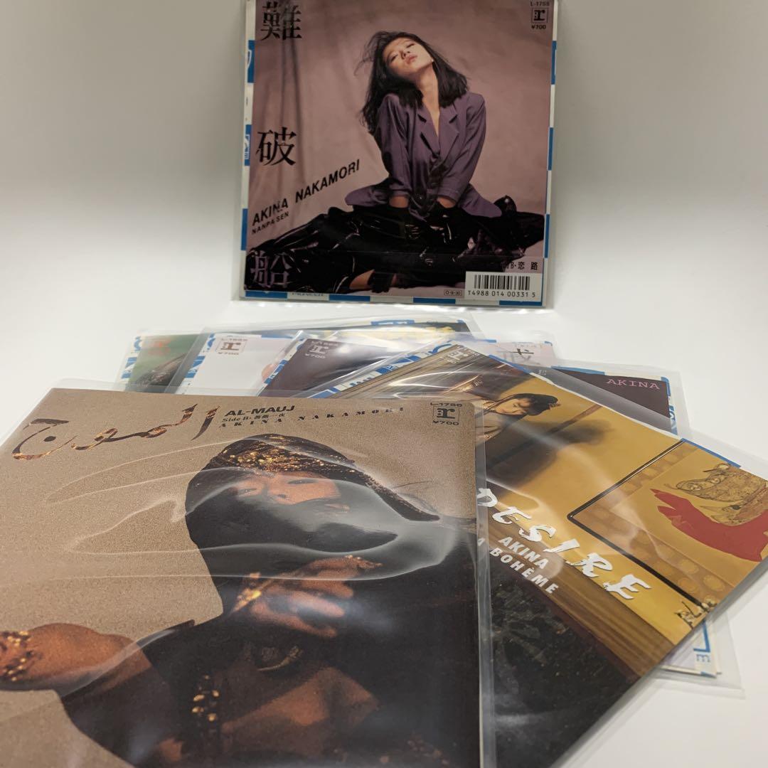 

[USED] Akina Nakamori 6 CDs AL-MAUJ Shipwreck Ten Commandments DESIRE etc.