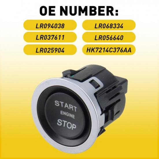 Start Stop Engine Button Switch Push For 2015-20 Land Rover Discovery SPORT 2.0L