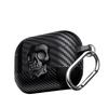 Suit Thug Skull Series Magnetic Headphone Case for Airpods Pro 3 2 1 & Airpods 4 with Hook - Durable Protective Cover