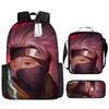 Naruto NARUTO Student School Bag 3D Digital Cartoon Printed School Bag Grade 3-6 Backpack