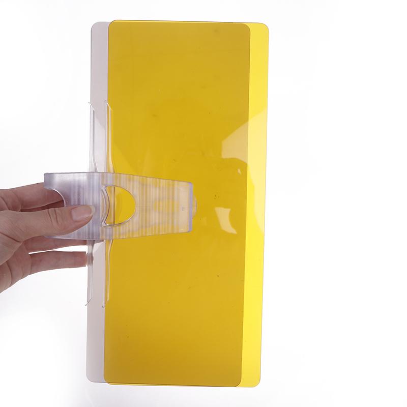1 buc Hd ochelari de protecție anti-UV anti-orbire scut pentru vehicule de conducere cu clips pentru vizor de vizualizare oglindă de conducere rotativă parasolară pentru mașină
