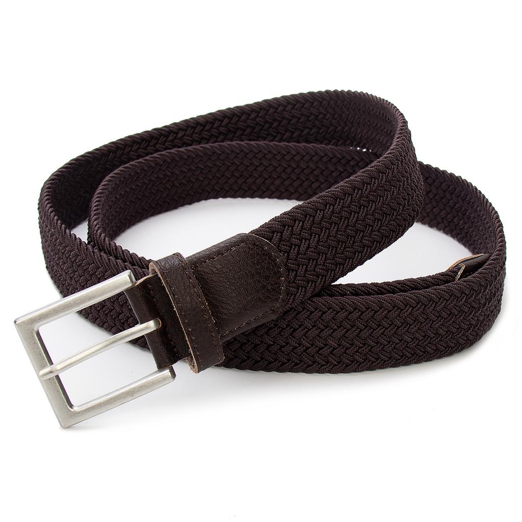 Cintura Cintura Elastica per Bambini Fibbia ad Ardiglione in Lega Cintura in Cotone Cintura da Uomo Uomo'S