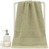 Embroidered Cotton Towel Set - Hand, Bath, & Face Towels (34x74cm)
