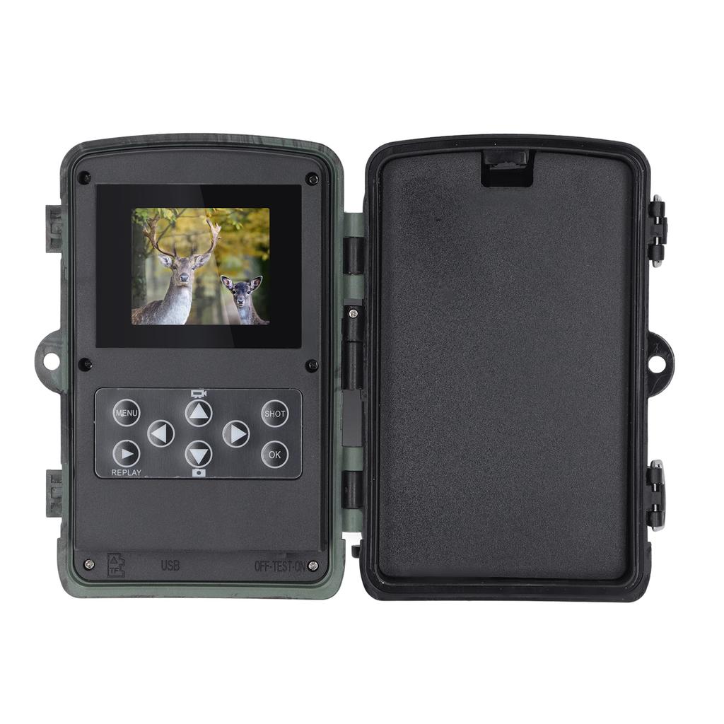 Infrared Night Vision Hunting Trail Camera 24MP HD Motion Activated Trail Camera for Security Monitoring