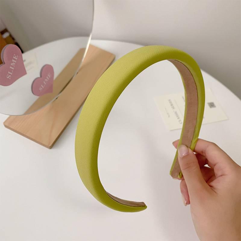 2024 New Style Candy Color Headband: Trendy, All-Match Summer Hair Accessory for Outdoor & Face Washing.