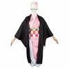 Demon Slayer Cosplay Costumes Nezuko Tanjiro Shinobu Giyuu Zenitsu Anime Roleplay Outfits