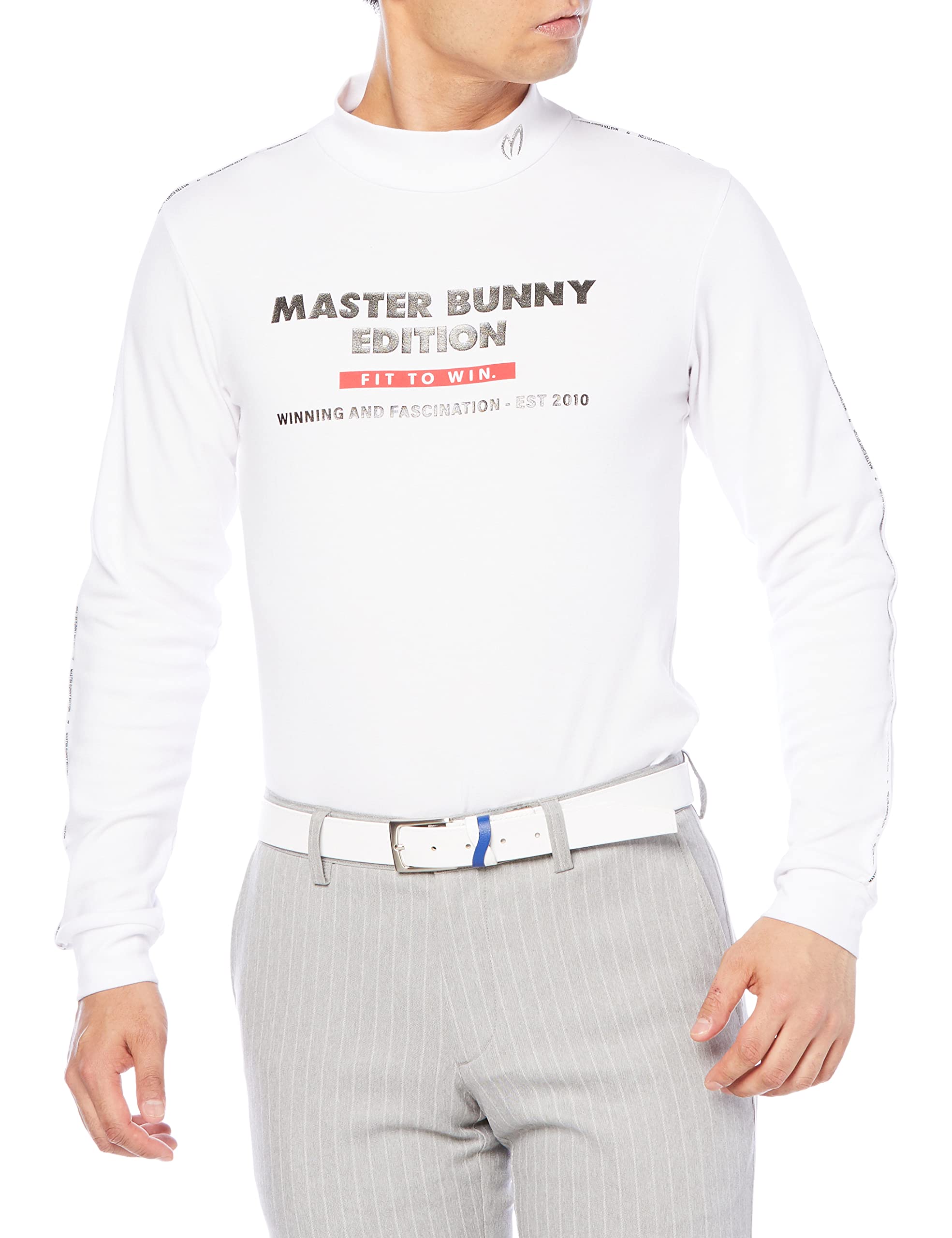 

Master Bunny Футболка с длинным рукавом и высоким воротом River Golf Поддева 6 Мужская (Сетчатый джерси) / / 758-2166103 030_Белый [LL]