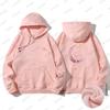 2024 New Korea Spring Autumn Women's  Hoodie Whale Print Designer Long Sleeved Sports Sweater Hoodie Unisex Oversized Clothes