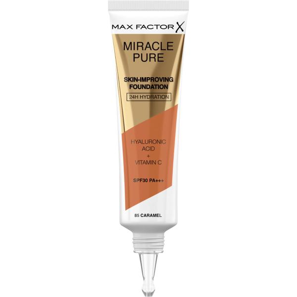 Max Factor Miracle Pure Foundation 85 Caramel 30ml