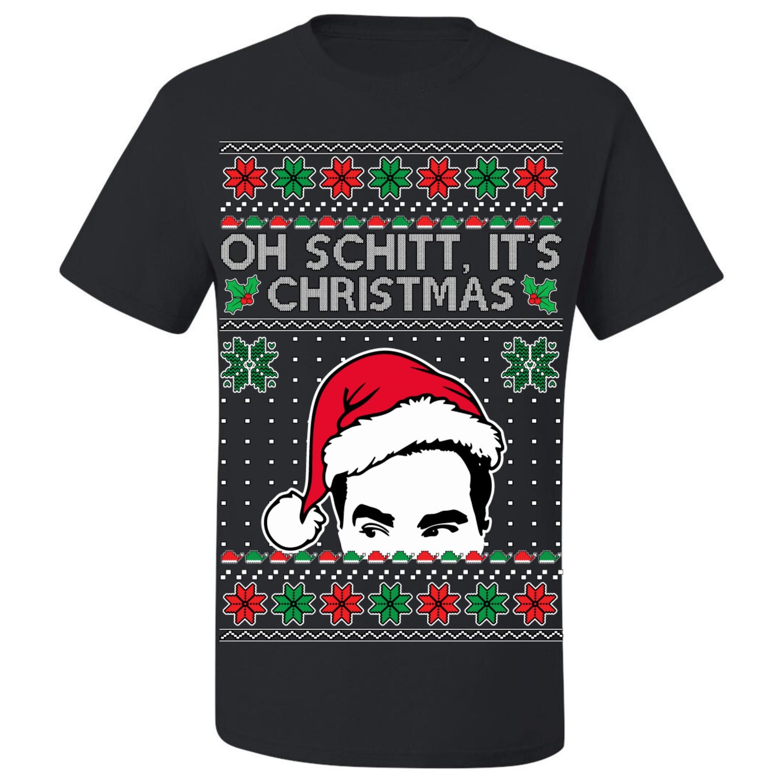 Ugly Christmas T-Shirt Oh Schitt It s Christmas Tee Shirt 3XL