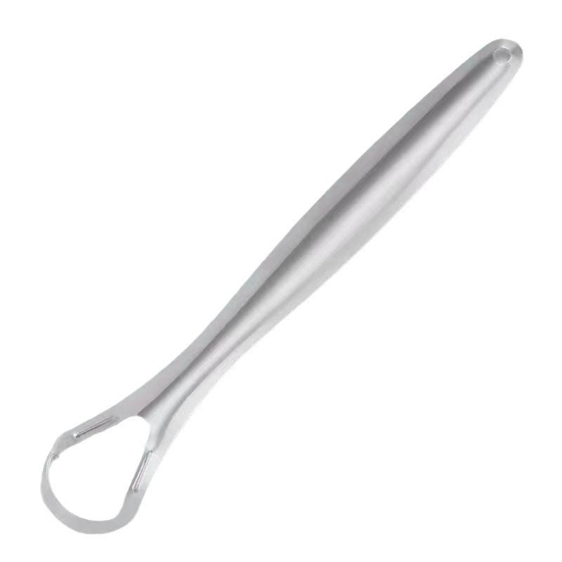 

Stainless Steel Tongue Scraper for Fresh Breath and Oral Hygiene