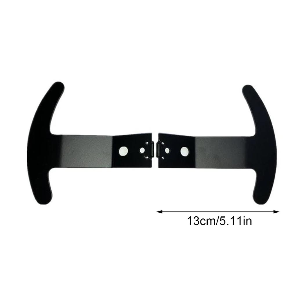 Ergonomic Modification Paddles Fit 14in Concave Steering Wheel Easy Installation Replacement Paddle Shifters for T300RS