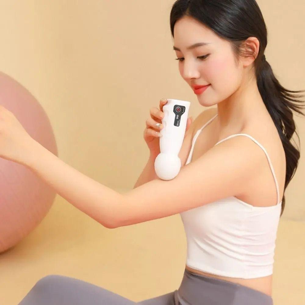 Soft Massage Head Mini Fascia Massager Handheld Muscle Massage Machine  Muscle Relaxation
