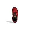 Adidas D.O.N. Issue #2 J Mitchell Breathable Low top Children's Basketball Shoes Black Red Gold FZ1426