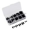 180Pcs Screw Nut Kit Black Nylon M3 Hex Single Double Pass Standoff Assortment Set Fasteners