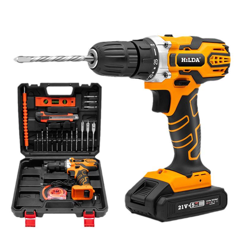 Hilda Rechargeable Lithium Multi-Function Impact Drill and Screwdriver