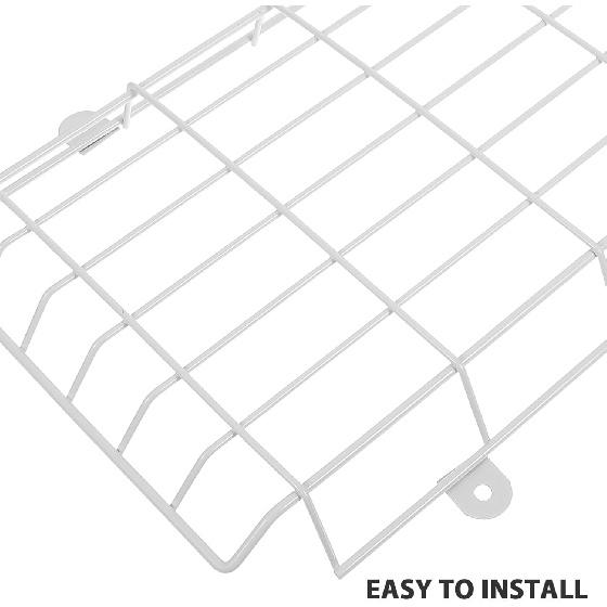 Metal Emergency Light Protective Guard Wire Cage for Exit Signs Wall-mounted Emergency Light Wire Cover Durable Easy To Install for Public Spaces