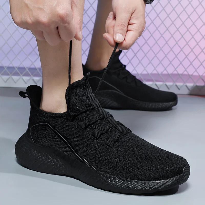 YRZL Casual Sneakers Men Light Suitable for Running Exercise Healthy Living Vulcanized Walking Tennis Shoes Athletic Sports Shoe